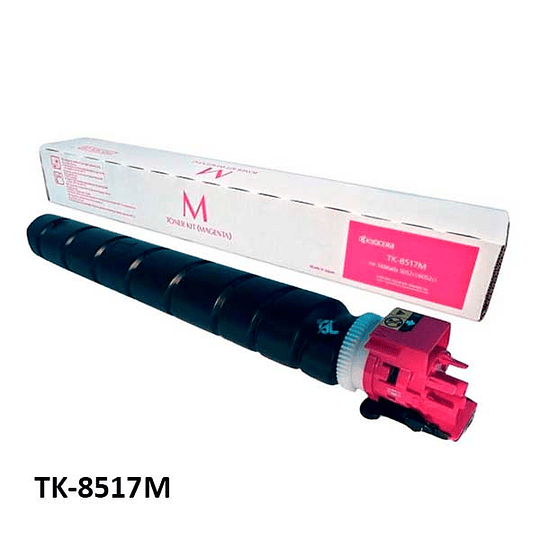 Cartucho de toner Kyocera TK-8517M Color Magenta