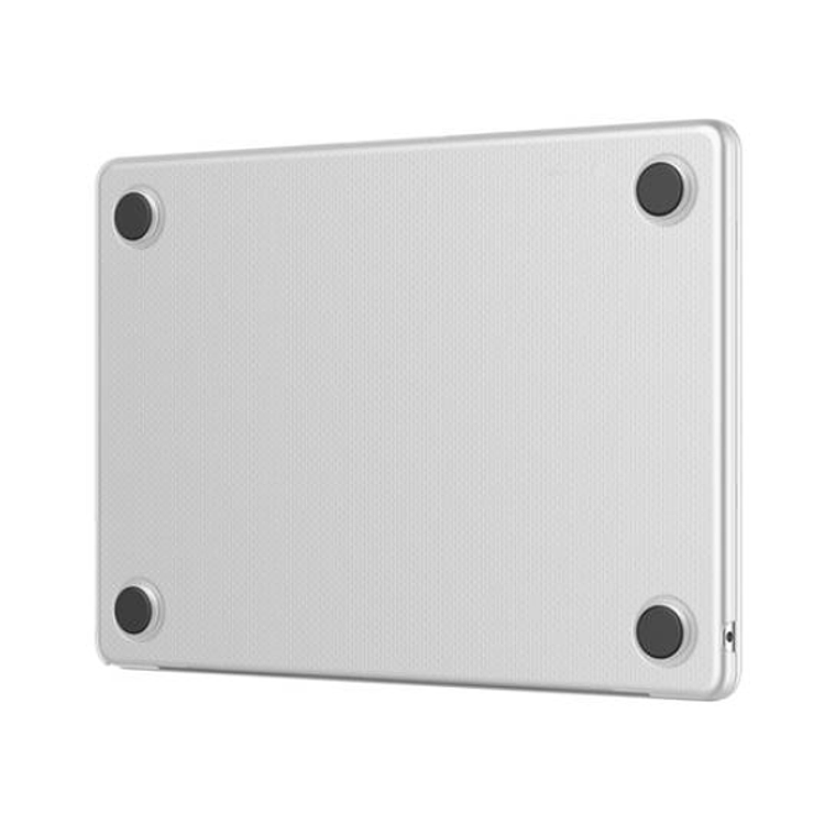 Funda dura snap on case para Macbook Pro M2 14 pulgadas Decoded Transparente 3