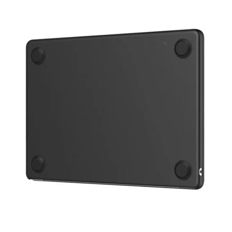 Funda dura snap on case para Macbook Air M2 13 pulgadas Decoded Negra 3