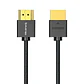 Cable Ultra Slim 4K HDMI 2.0 1.8M Rugged Dusted negro - Miniatura 2