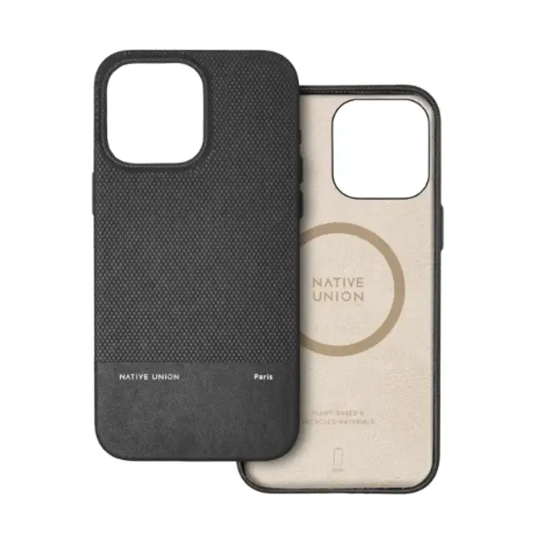 Funda eco cuerro (RE) Classic para iPhone 15 Pro Max Native Union Negro 1