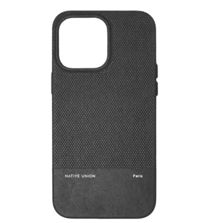 Funda eco cuerro (RE) Classic para iPhone 15 Pro Max Native Union Negro 2