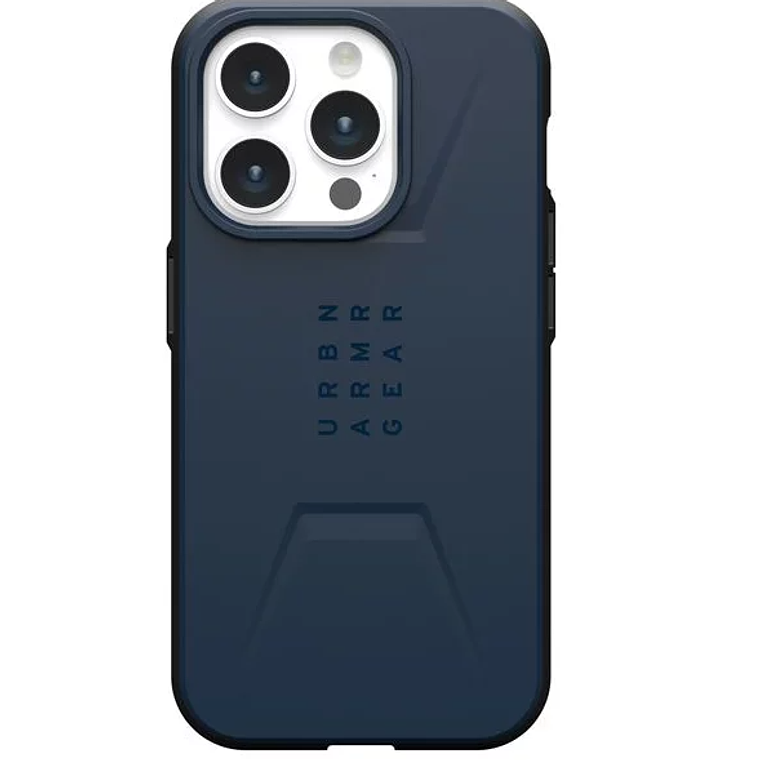 Funda dura con MagSafe para iPhone 15 Pro Civilian UAG Rojo 3