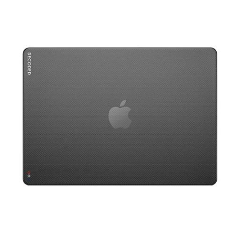 Funda dura snap on case para Macbook Pro M2 13 pulgadas Decoded Negra 1