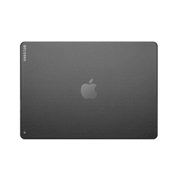 Funda dura snap on case para Macbook Pro M2 16 pulgadas Decoded Negra