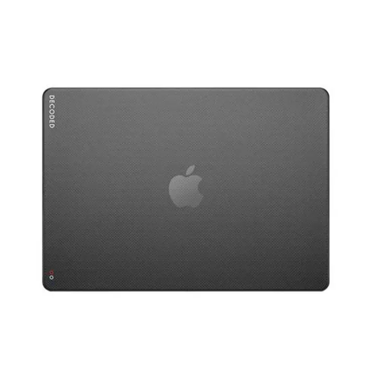 Funda dura snap on case para Macbook Pro M2 16 pulgadas Decoded Negra 1
