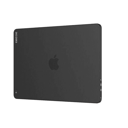 Funda dura snap on case para Macbook Pro M2 16 pulgadas Decoded Negra