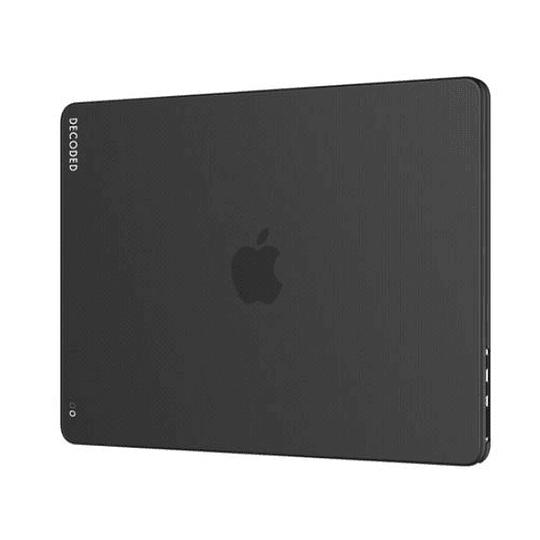 Funda dura snap on case para Macbook Pro M2 14 pulgadas Decoded Negra