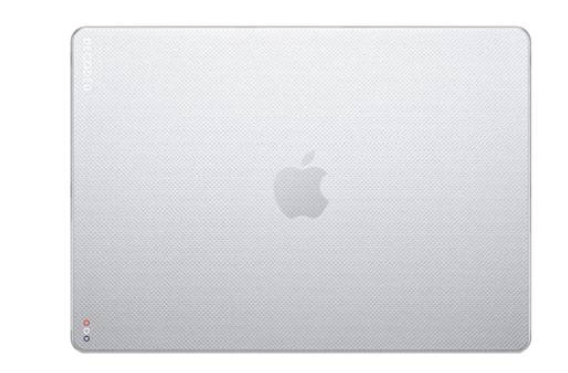 Funda dura snap on case para Macbook Pro M2 16 pulgadas Decoded Transparente