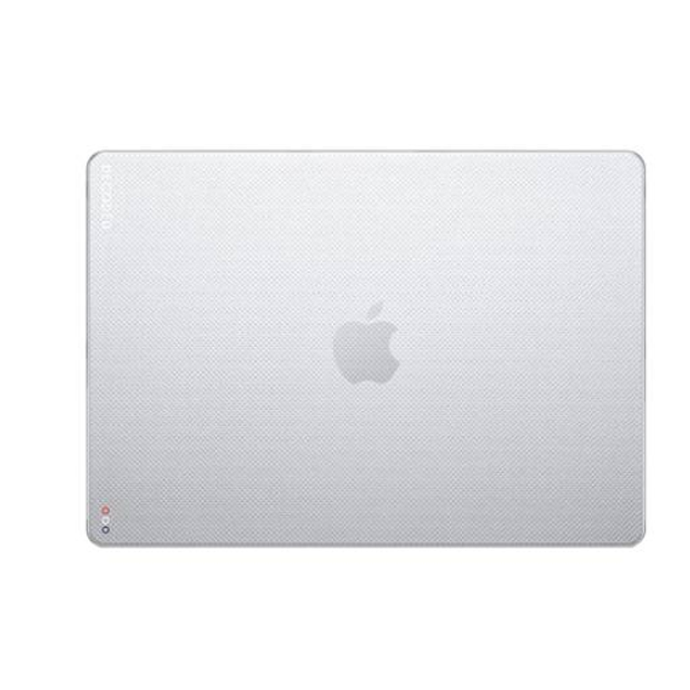 Funda dura snap on case para Macbook Pro M2 16 pulgadas Decoded Transparente 1