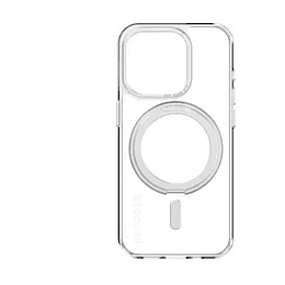 Funda de plastico reciclado LoopStand para iPhone 15 Pro  Decoded Transparente