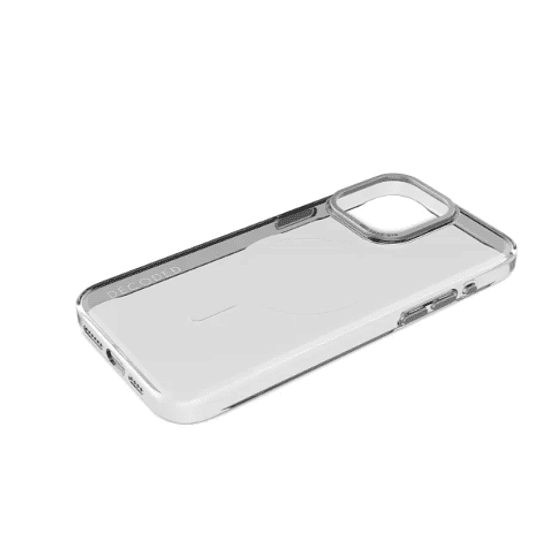 Funda de plastico reciclado con MagSafe para iPhone 15 Pro Max Decoded Transparente