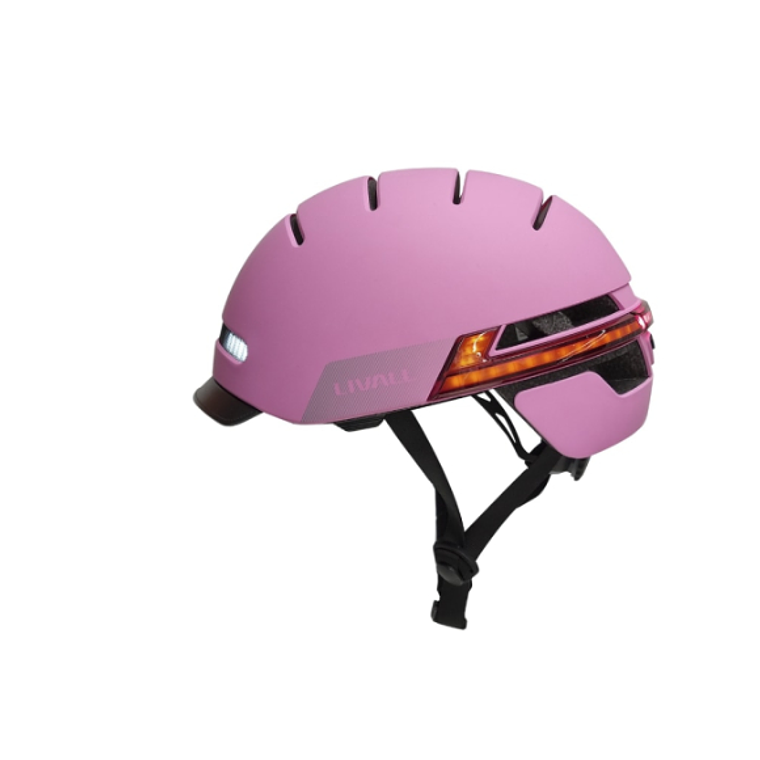 Casco inteligente LED BH51M NEO Talla M Rosado Livall 1