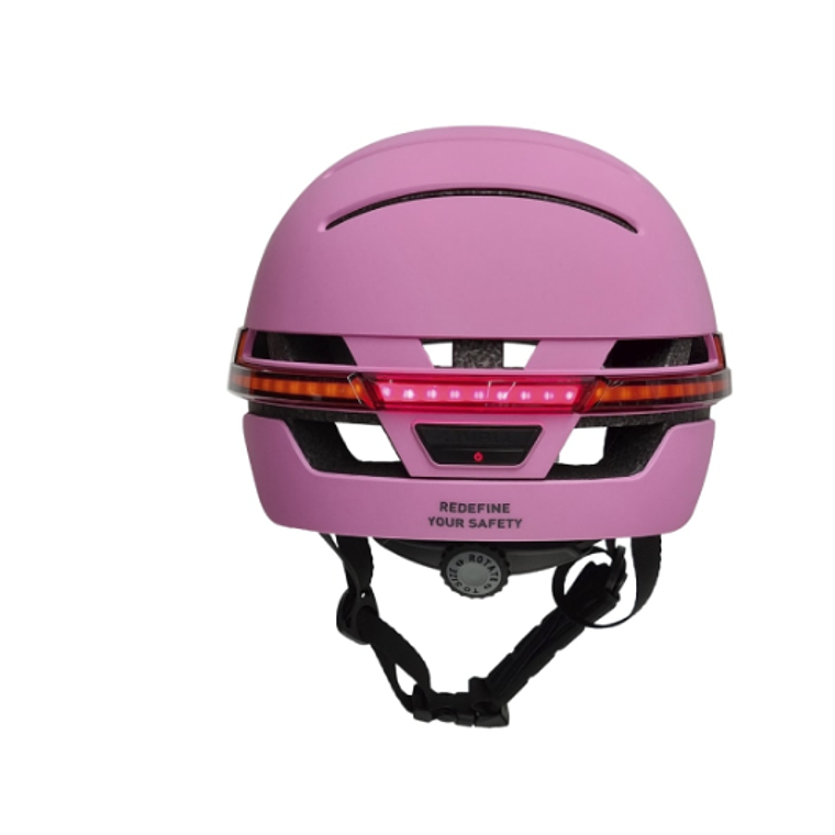 Casco inteligente LED BH51M NEO Talla M Rosado Livall 2