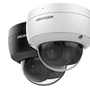 Cámara de red domo fija con micrófono incorporado AcuSense de 4 MP - Hikvision DS-2CD2143G2-IU 2.8mm 