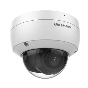 Cámara de red domo fija con micrófono incorporado AcuSense de 4 MP - Hikvision DS-2CD2143G2-IU 2.8mm 