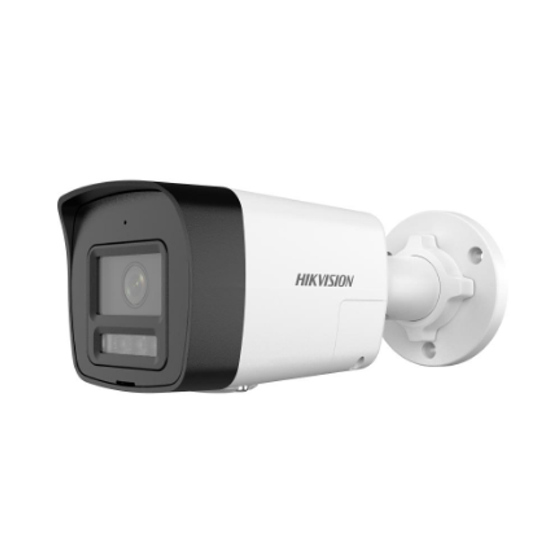 Cámara de red tipo bala fija con luz híbrida inteligente de 4 MP - Hikvision  1