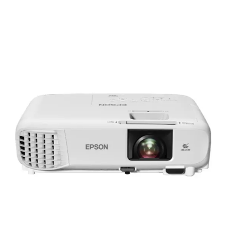 Proyector Epson PowerLite W49, 3800Lumenes LAN 2*HDMI RCA RS-232C USB-A/B 3*VGA 1