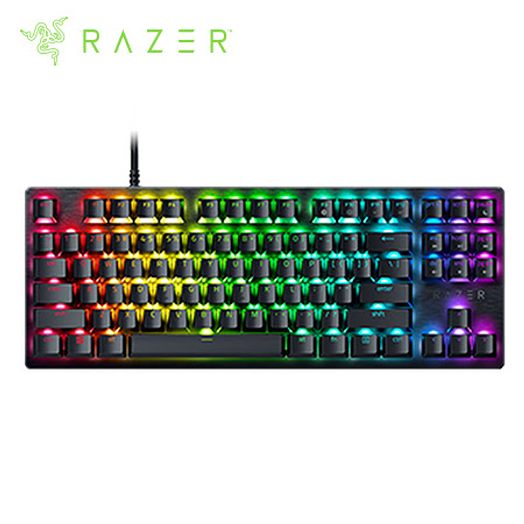 Teclado Mecánico Razer Huntsman V3 X Tenkeyless (Switch Clicky Purple, RGB, Español, Negro) 3