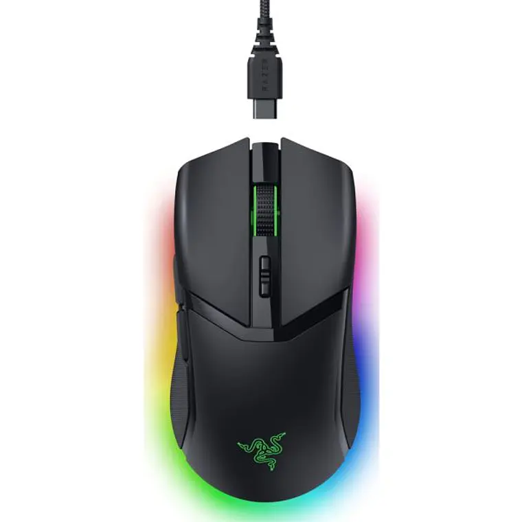 Mouse Gamer Razer Cobra Pro, Wireless 2.4GHz - BT, Sensor Focus Pro 30K DPI, Chroma RGB 2