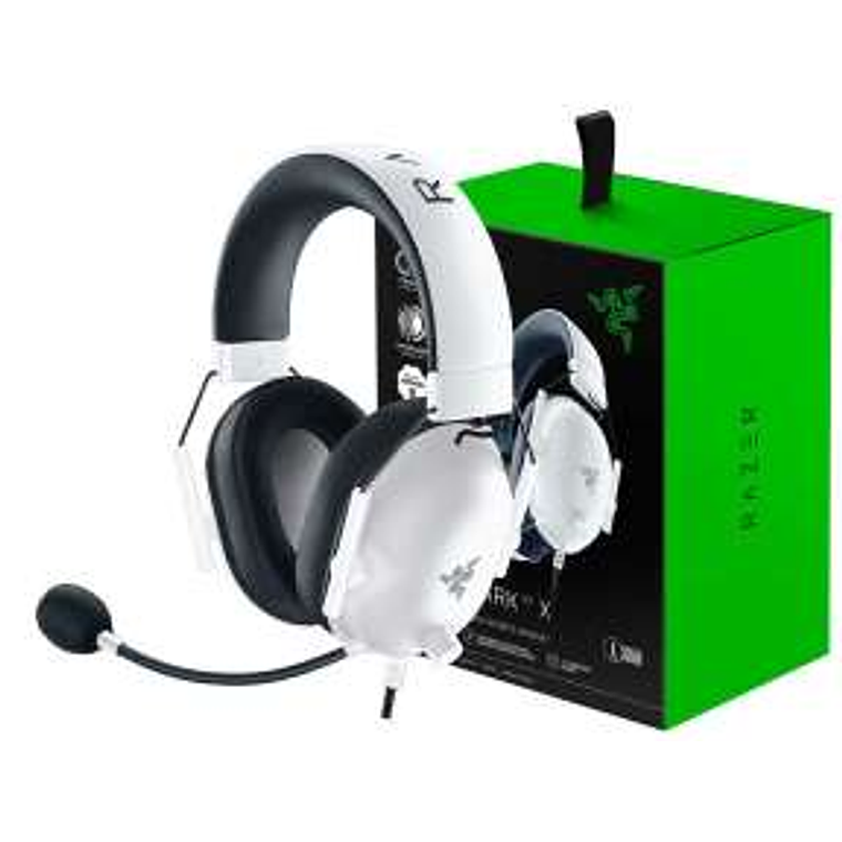 Audífonos Razer Blackshark V2 X (Sonido 7.1, Jack 3.5mm, TriForce, Blanco) 4