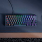 Teclado Gamer Razer Huntsman Mini Black, 60%, Switches Razer Purple, Chroma RGB, Español - Miniatura 4