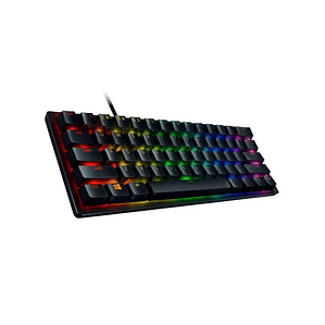Teclado Gamer Razer Huntsman Mini Black, 60%, Switches Razer Purple, Chroma RGB, Español