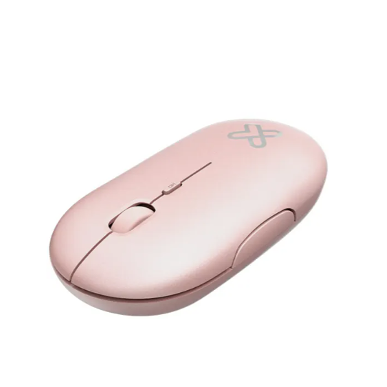 Mouse inalámbrico delgado de 4 botones Klip Xtreme - 2.4 GHz - Rosado 1