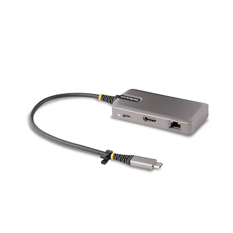Adaptador multipuerto USB-C, HDMI 4K 60 Hz, concentrador USB 3.0 de 2 puertos de 5 Gbps 1