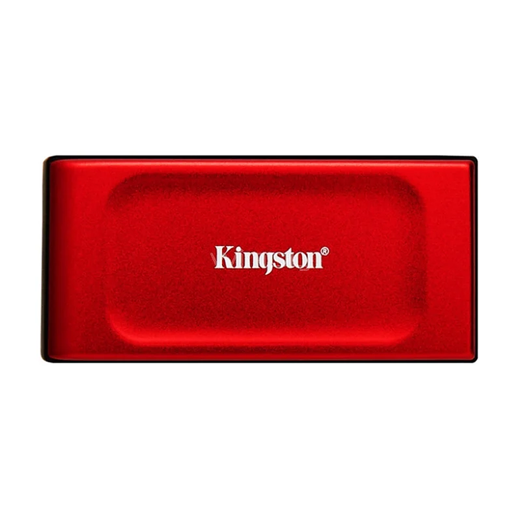 Disco duro 2TB SSD Externo | Kingston XS1000R (USB 3.2 Gen 2, Rojo) 2