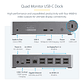 Docking station USB-C Quad 4K StarTech.com - Miniatura 7