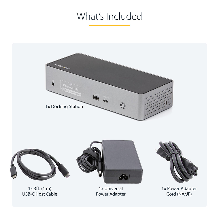 Docking station USB-C Quad 4K StarTech.com 11