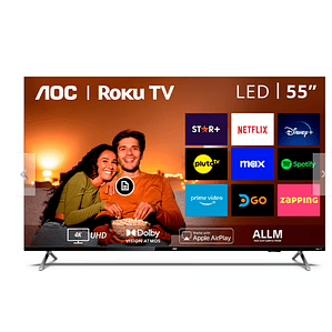 Televisor 55“ 4K UHD Smart TV AOC Roku LED 