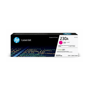 Cartucho de toner HP LaserJet 230A - Color Magenta W2303A