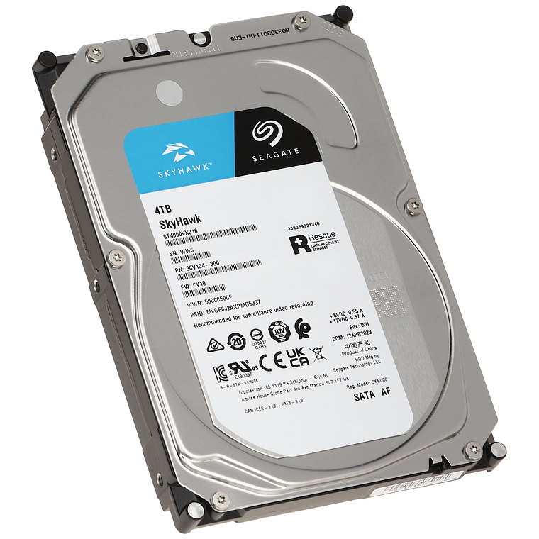 Disco duro 4TB interno | Seagate SkyHawk 3.5“ SATA 3
