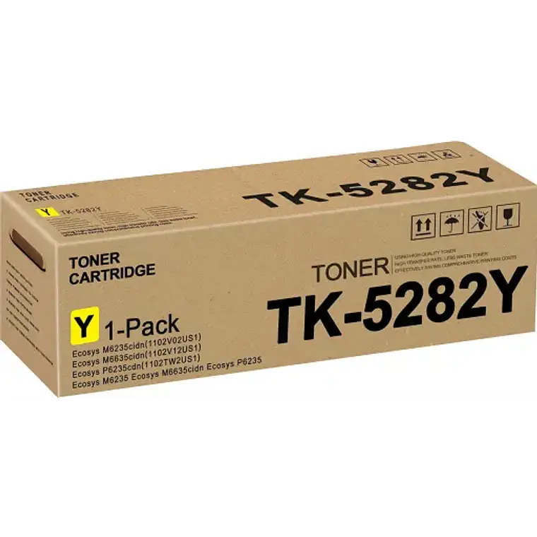 Cartucho de Tinta Kyocera TK-5282Y color Amarillo 1