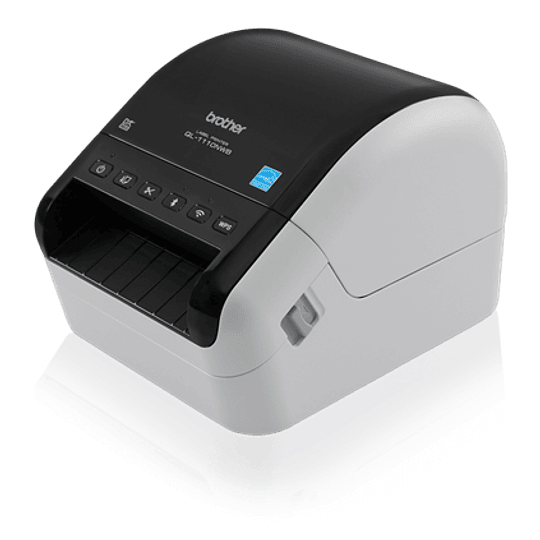 Impresora de etiquetas Brother QL-1110NWB | alta velocidad con carro ancho