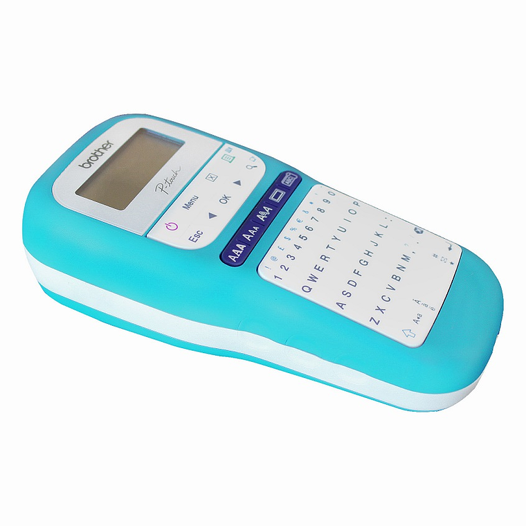 Rotuladora Brother PT-H110TB | Portátil Color Turquesa 3