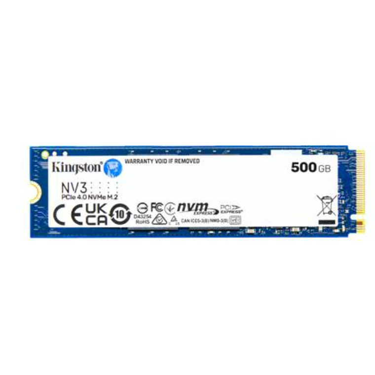 Disco duro 500GB interno SSD |  Kingston NVMe, PCIe 4.0, 5.000MB/s 1