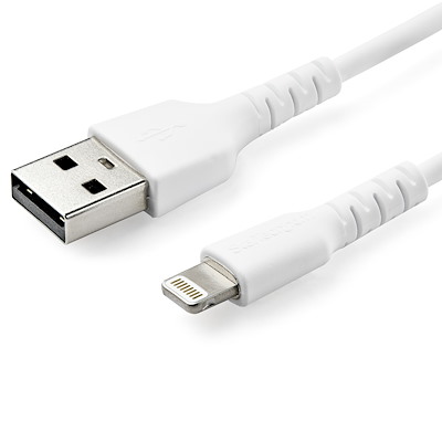 Cable Lightning a USB-A Startech 2mts | Blanco