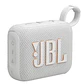 Parlante Ultraportátil JBL Go 4, Hasta 7 horas, 4.2W, Resistente Polvo y agua, Auracast™, Blanco - Miniatura 1