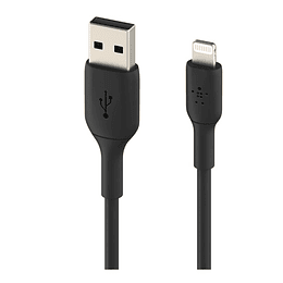 Cable USB-A a Lightning | Belkin Boost Charge (2mts negro)