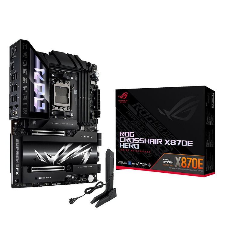 Placa Madre ASUS ROG Crosshair X870E Hero AM5 DDR5 1