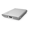 Disco duro 1TB externo SSD | LaCie Portable 1TB USB-C plateado con Seagate Rescue Data Recovery