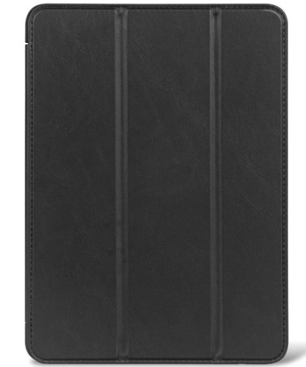 Funda folio slim cuero vegano para iPad 11va gen Decoded Gris