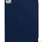 Funda folio slim cuero vegano para iPad Pro 12.9 7ma Gen Decoded Azul Marino - Miniatura 3