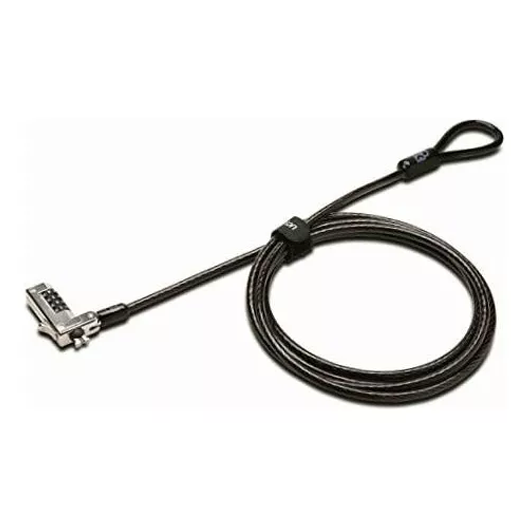 Candado de Seguridad Kensington para Portátil Ultrafinos y 2 en 1 (Combinación, Negro) 1