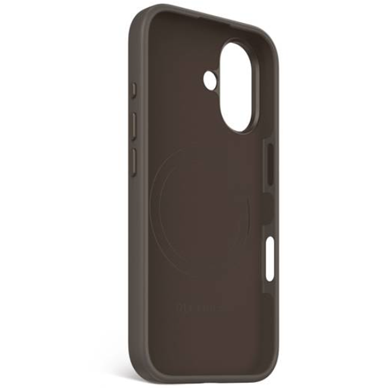 Funda silicona antimicrobial Magsafe iPhone 16 Decoded negro 3