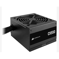 Fuente de Poder 550W Corsair CX550, Certificación 80 PLUS Bronze