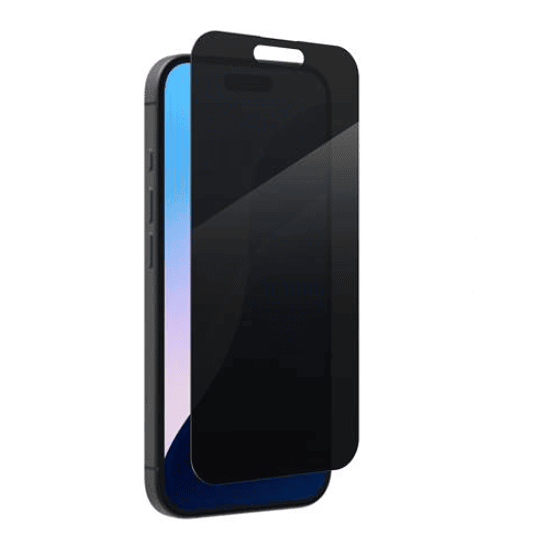 Lamina Glass Elite privacidad iPhone 16 Zagg